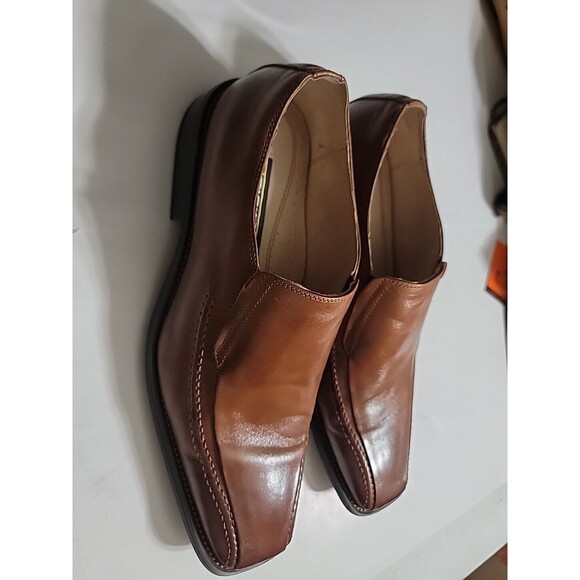 Stacy Adams Men\'s Comfort Loafer Casual Shoes Size 11.5 Leather Brown main image 5